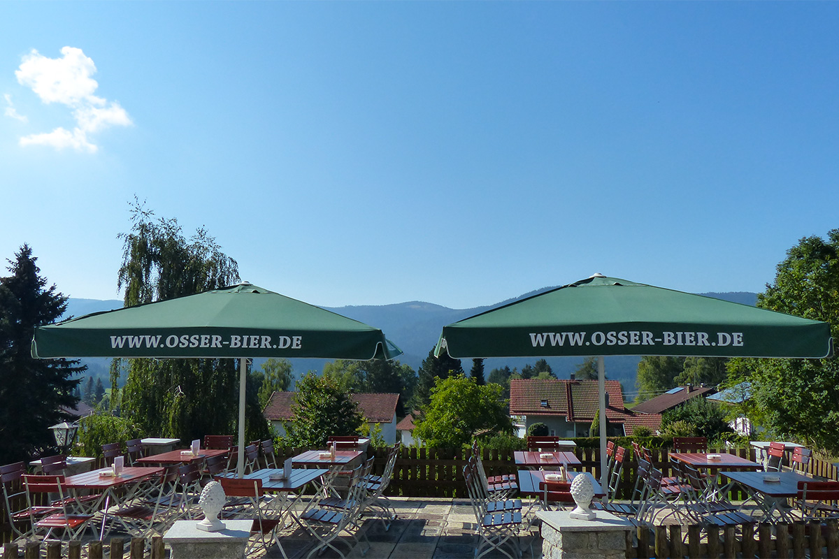 sonnen cafe terrasse hotel lohberg bayerischer wald