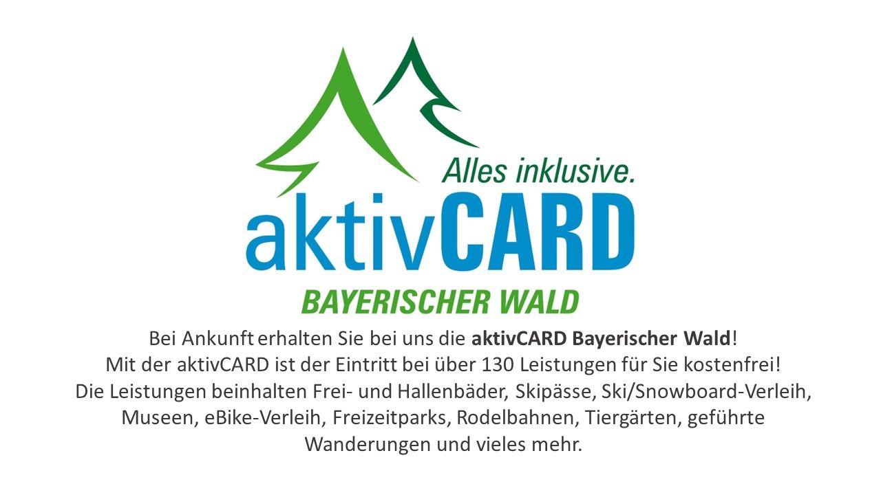 aktivCard Bayerischer Wald